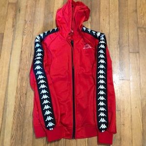 red kappa sweatshirt
